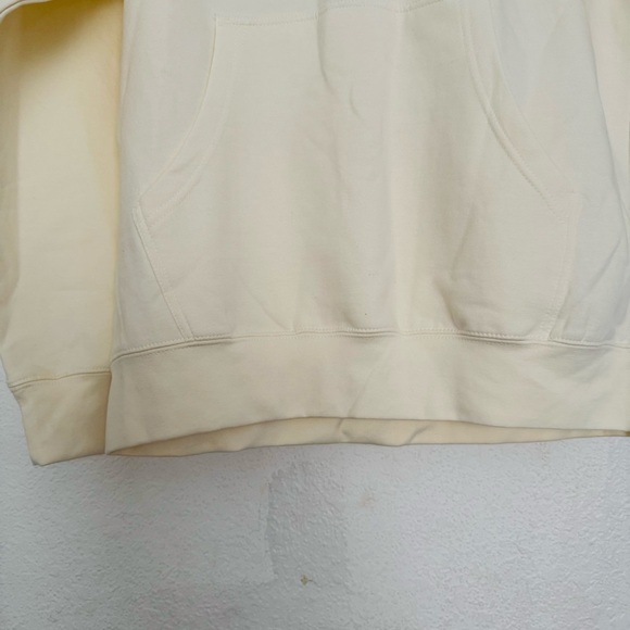 INDEPENDENT Trading Company BE KIND Hooded Sweatshirt Cream/Green Size Large - Picture 5 of 12